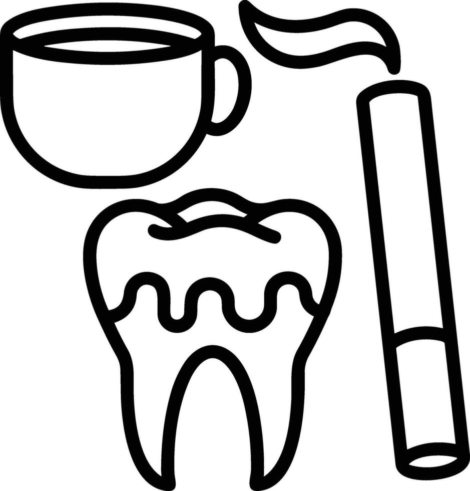 diente dentista icono símbolo imagen vector. ilustración de el dental medicina símbolo diseño gráfico imagen vector