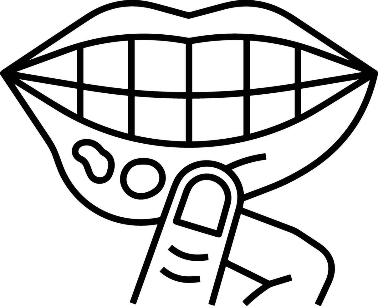 Tooth dentist icon symbol image vector. Illustration of the dental medicine symbol design graphic image vector