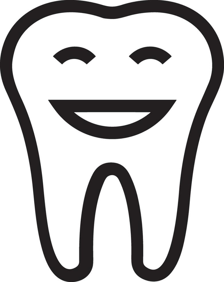 diente dentista icono símbolo imagen vector. ilustración de el dental medicina símbolo diseño gráfico imagen vector