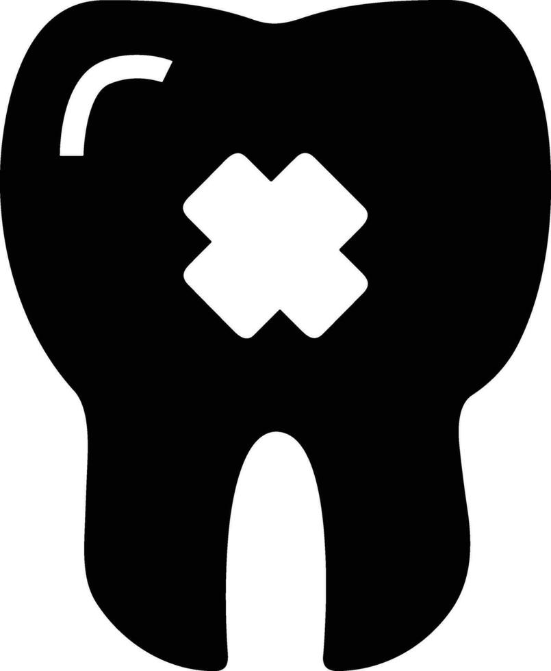 diente dentista icono símbolo imagen vector. ilustración de el dental medicina símbolo diseño gráfico imagen vector