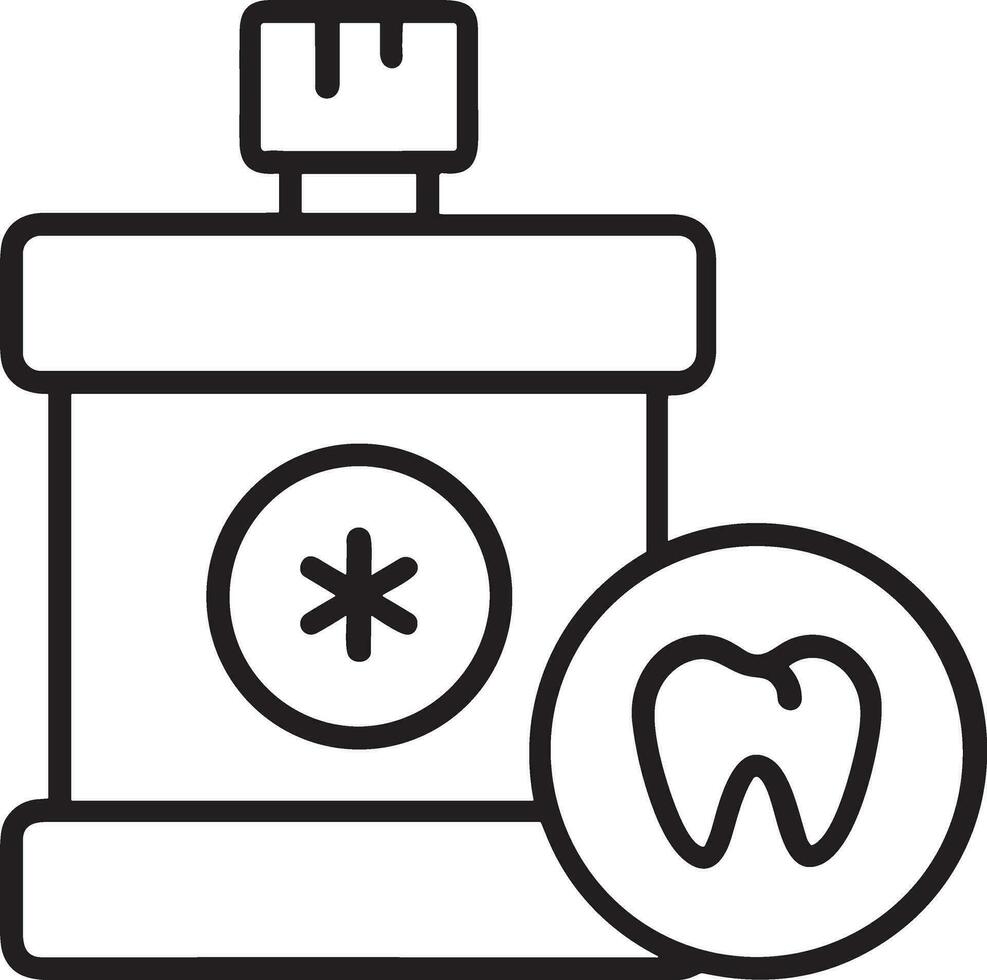 diente dentista icono símbolo imagen vector. ilustración de el dental medicina símbolo diseño gráfico imagen vector