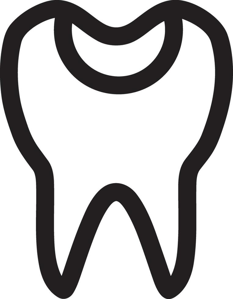 diente dentista icono símbolo imagen vector. ilustración de el dental medicina símbolo diseño gráfico imagen vector