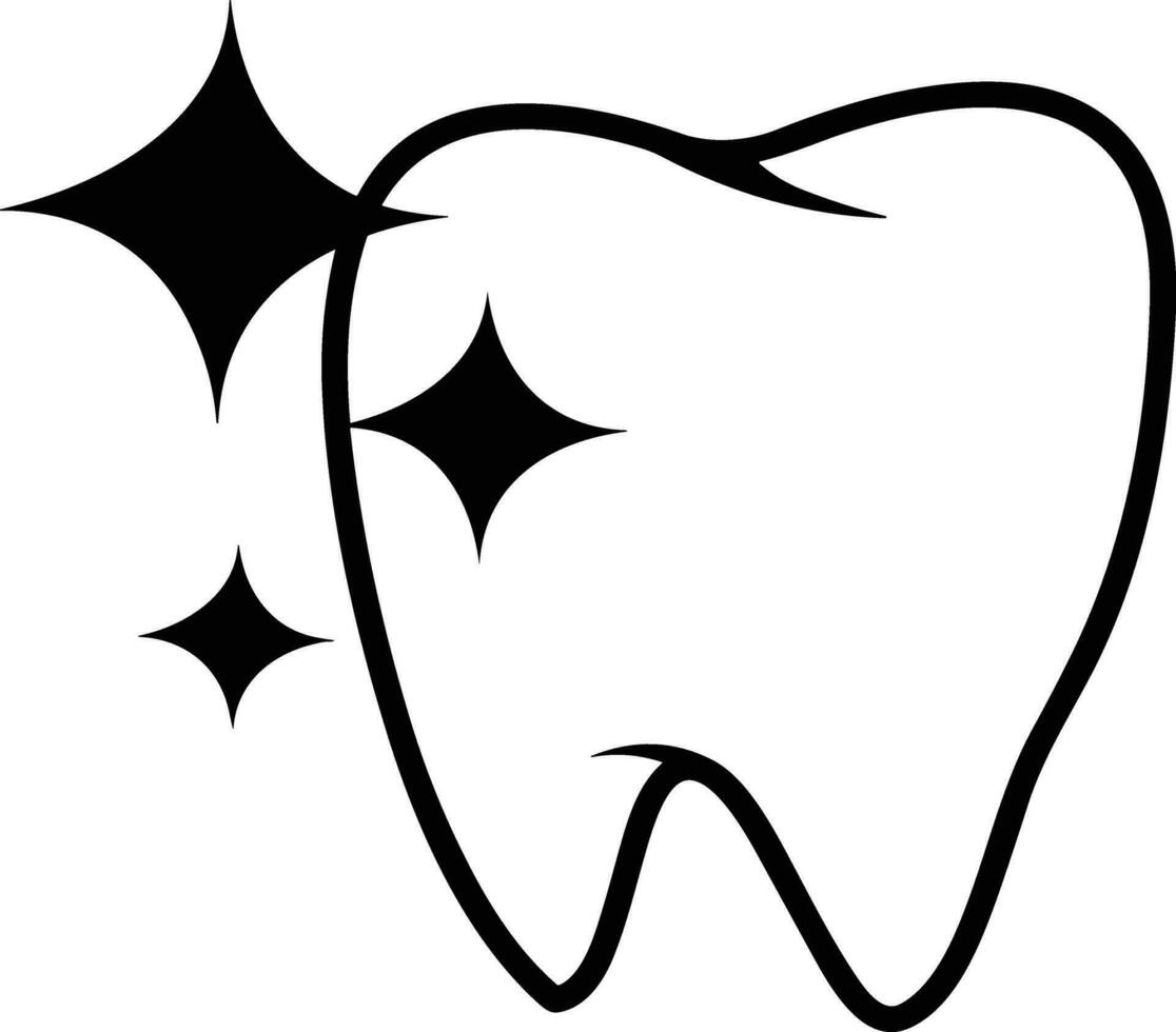 Tooth dentist icon symbol image vector. Illustration of the dental medicine symbol design graphic image vector