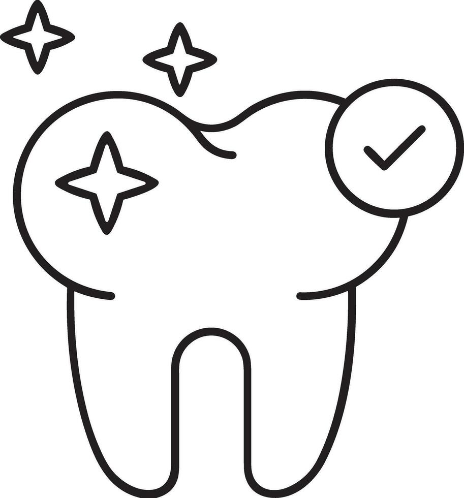 Tooth dentist icon symbol image vector. Illustration of the dental medicine symbol design graphic image vector