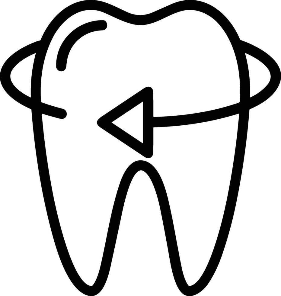 Tooth dentist icon symbol image vector. Illustration of the dental medicine symbol design graphic image vector