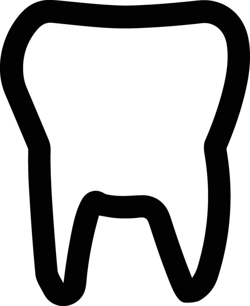 diente dentista icono símbolo imagen vector. ilustración de el dental medicina símbolo diseño gráfico imagen vector