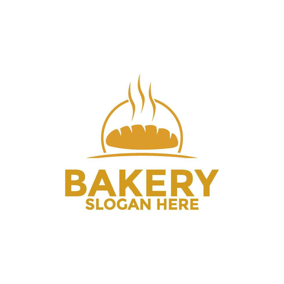 Bread logo icon, bakery logo vector design template