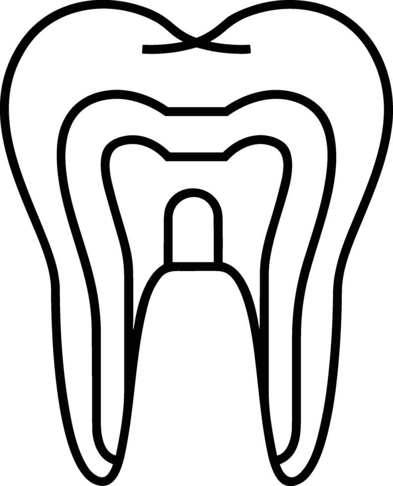 Tooth dentist icon symbol image vector. Illustration of the dental medicine symbol design graphic image vector