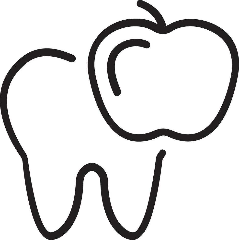 Tooth dentist icon symbol image vector. Illustration of the dental medicine symbol design graphic image vector