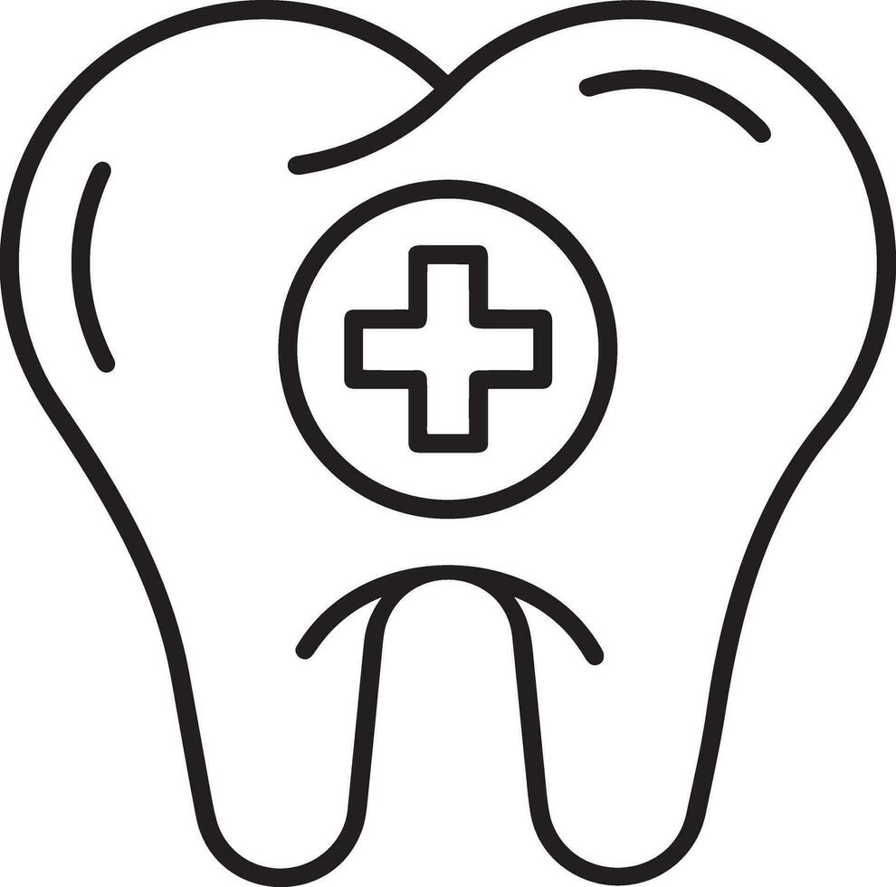 Tooth dentist icon symbol image vector. Illustration of the dental medicine symbol design graphic image vector