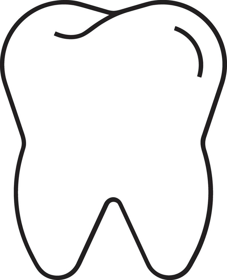 diente dentista icono símbolo imagen vector. ilustración de el dental medicina símbolo diseño gráfico imagen vector