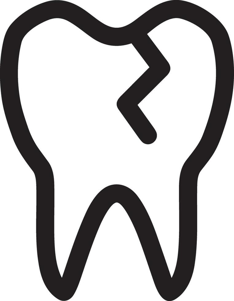 diente dentista icono símbolo imagen vector. ilustración de el dental medicina símbolo diseño gráfico imagen vector