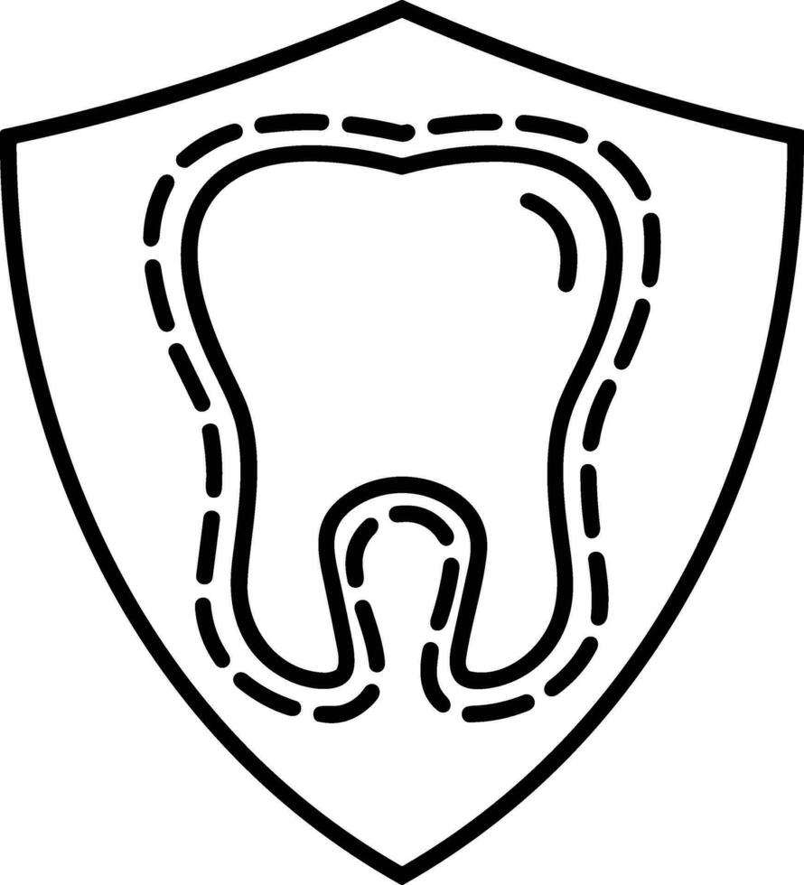 Tooth dentist icon symbol image vector. Illustration of the dental medicine symbol design graphic image vector