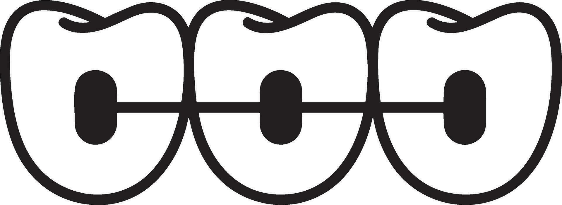 Tooth dentist icon symbol image vector. Illustration of the dental medicine symbol design graphic image vector