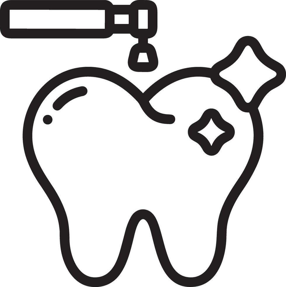 diente dentista icono símbolo imagen vector. ilustración de el dental medicina símbolo diseño gráfico imagen vector