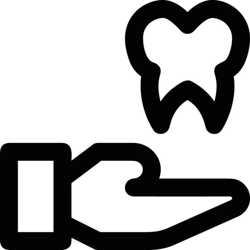 diente dentista icono símbolo imagen vector. ilustración de el dental medicina símbolo diseño gráfico imagen vector