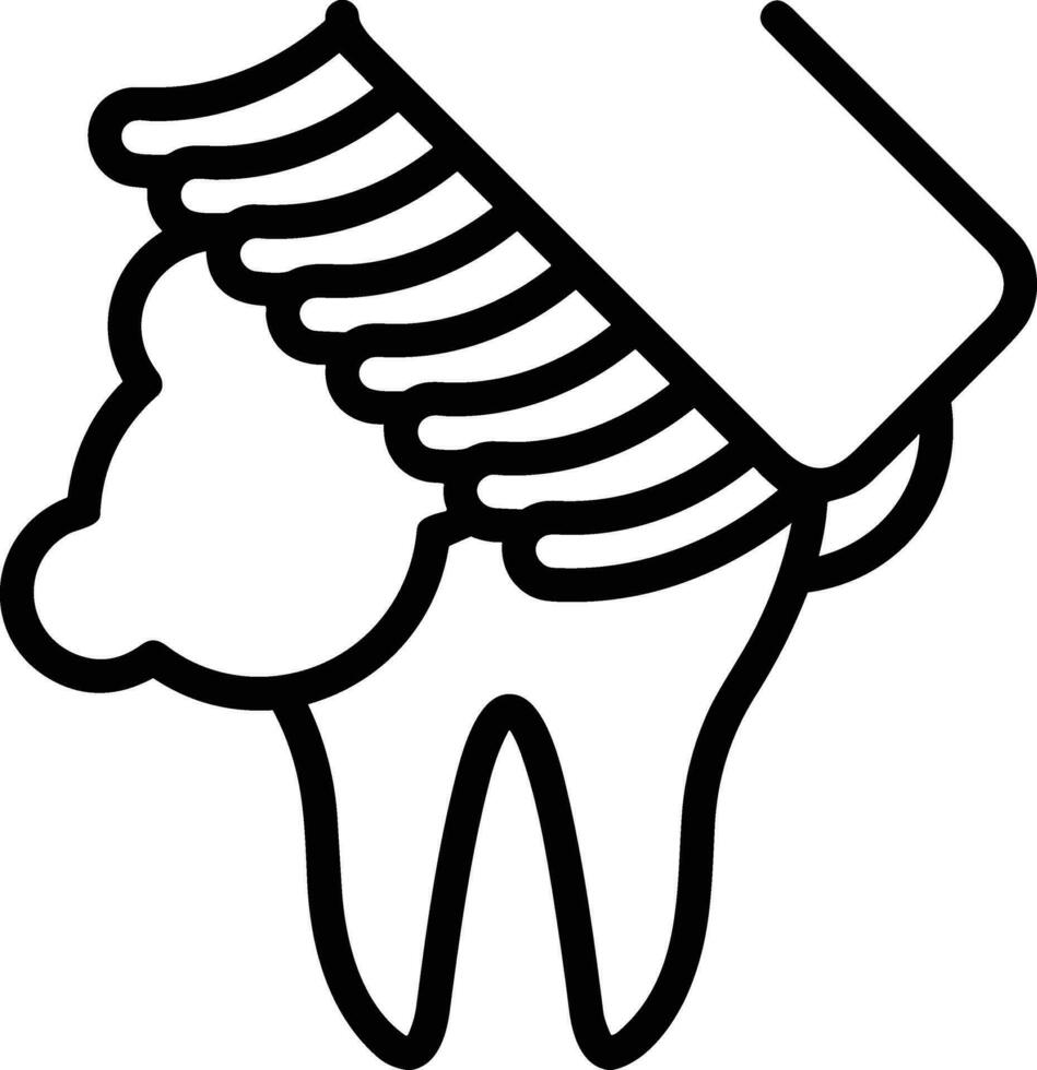 Tooth dentist icon symbol image vector. Illustration of the dental medicine symbol design graphic image vector