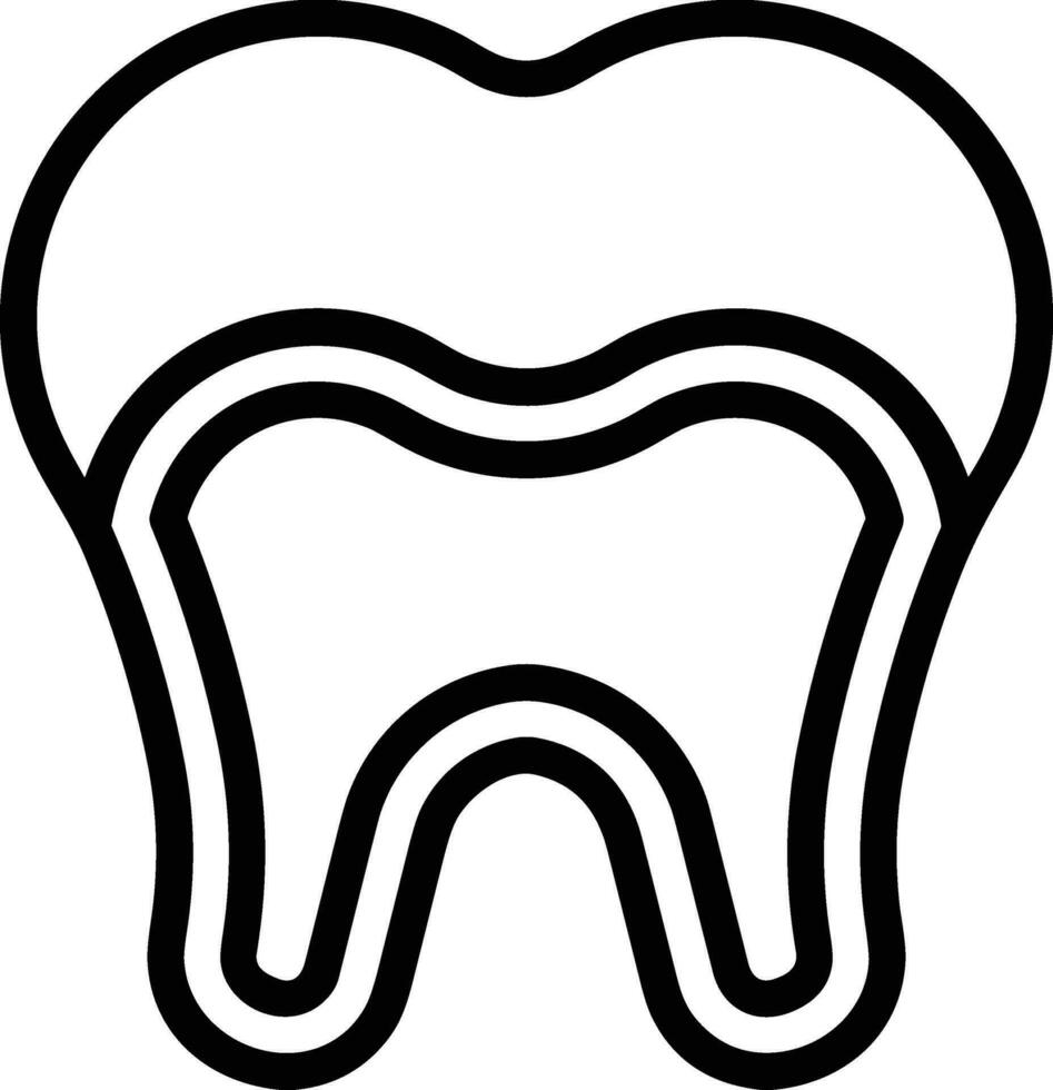 diente dentista icono símbolo imagen vector. ilustración de el dental medicina símbolo diseño gráfico imagen vector