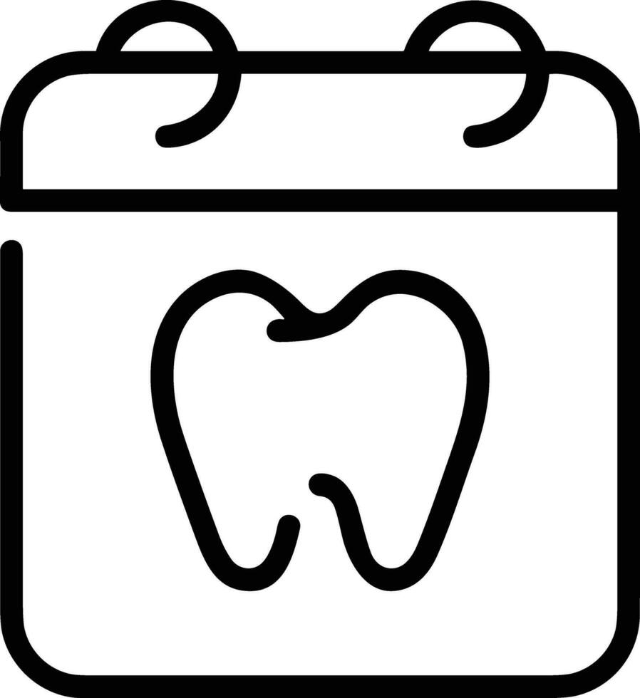 diente dentista icono símbolo imagen vector. ilustración de el dental medicina símbolo diseño gráfico imagen vector