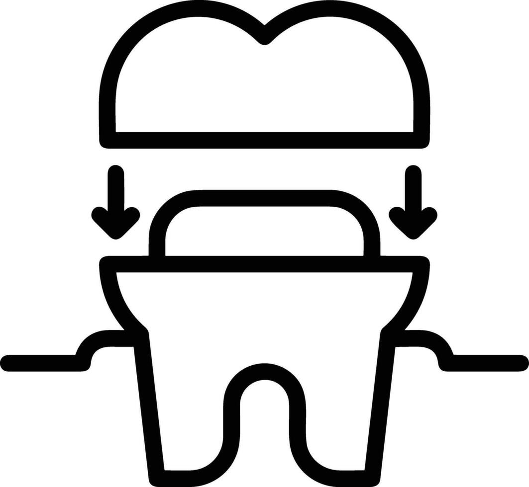 Tooth dentist icon symbol image vector. Illustration of the dental medicine symbol design graphic image vector