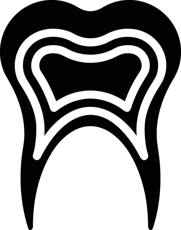 diente dentista icono símbolo imagen vector. ilustración de el dental medicina símbolo diseño gráfico imagen vector