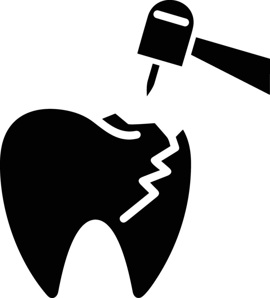 diente dentista icono símbolo imagen vector. ilustración de el dental medicina símbolo diseño gráfico imagen vector