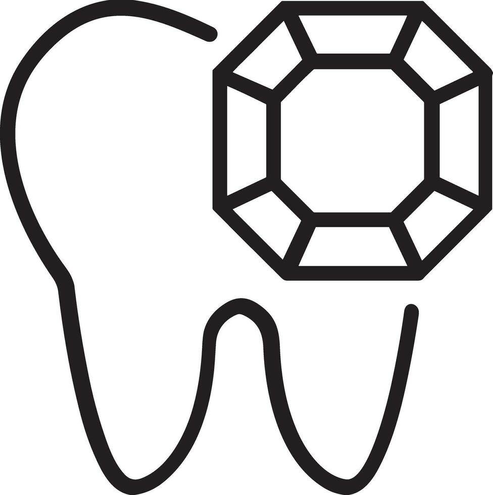 Tooth dentist icon symbol image vector. Illustration of the dental medicine symbol design graphic image vector
