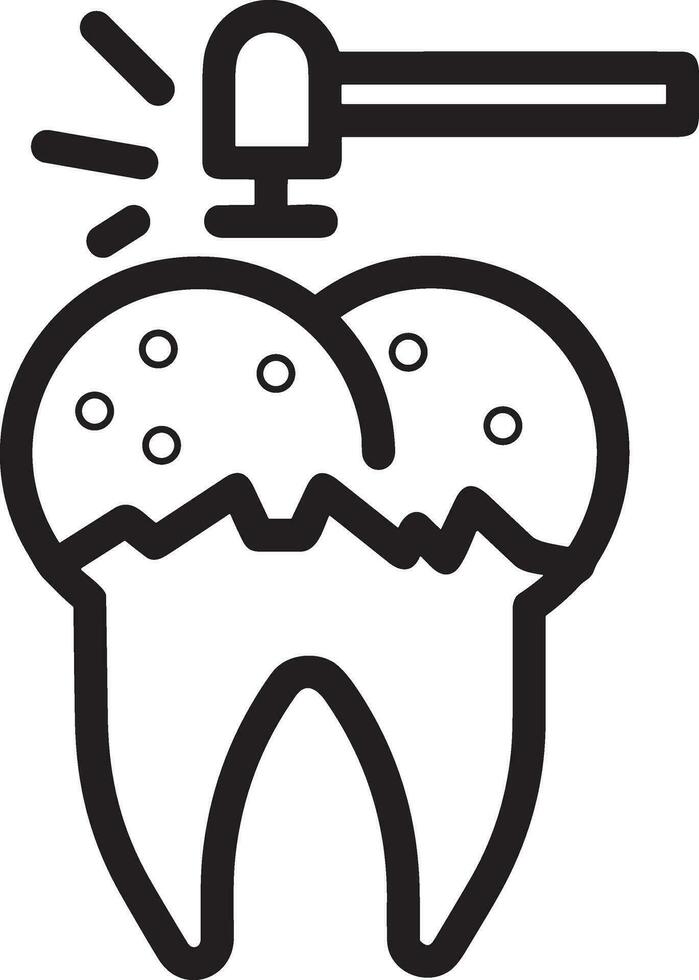 Tooth dentist icon symbol image vector. Illustration of the dental medicine symbol design graphic image vector