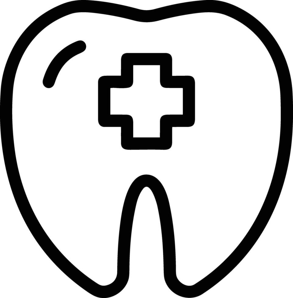 diente dentista icono símbolo imagen vector. ilustración de el dental medicina símbolo diseño gráfico imagen vector