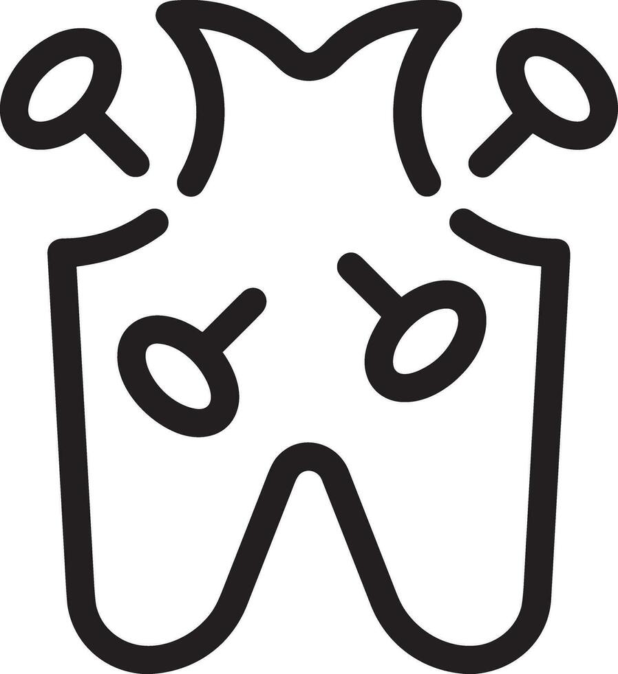Tooth dentist icon symbol image vector. Illustration of the dental medicine symbol design graphic image vector