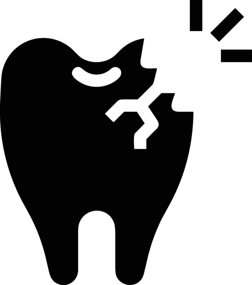 diente dentista icono símbolo imagen vector. ilustración de el dental medicina símbolo diseño gráfico imagen vector