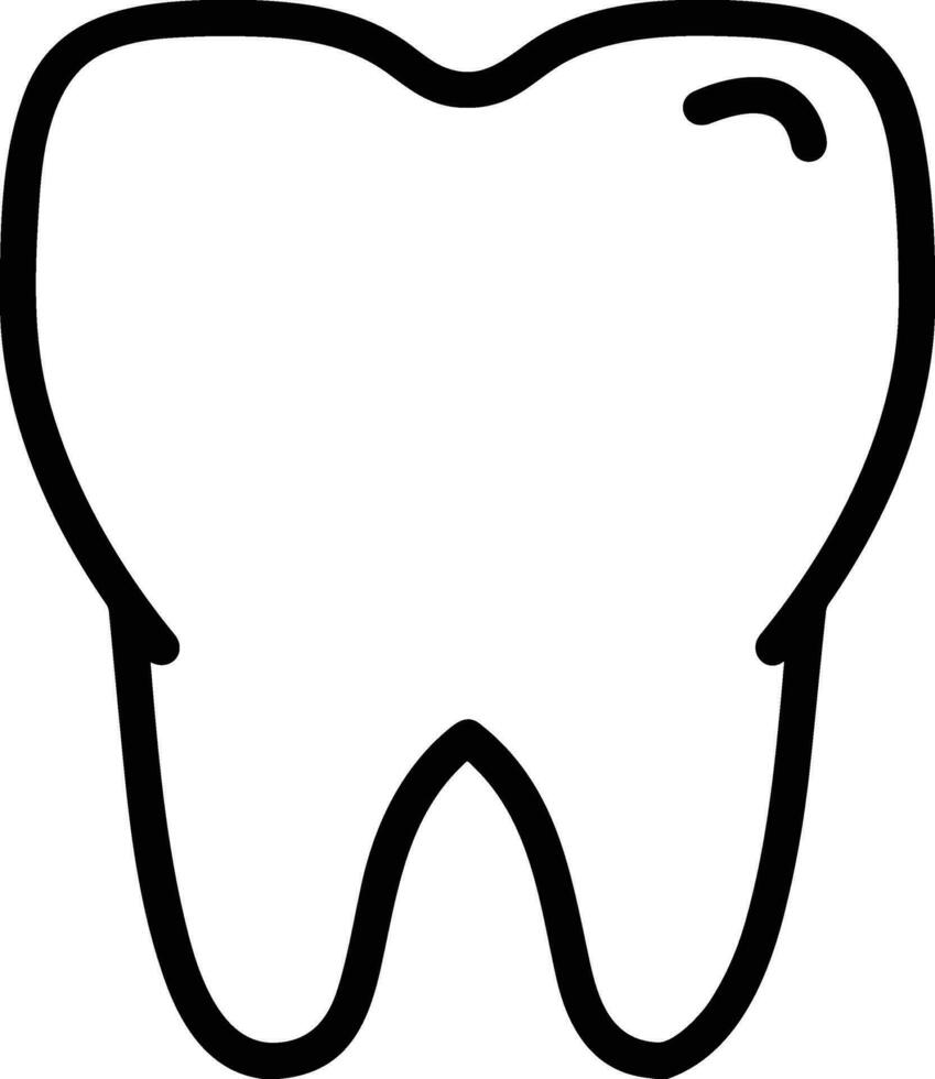 diente dentista icono símbolo imagen vector. ilustración de el dental medicina símbolo diseño gráfico imagen vector