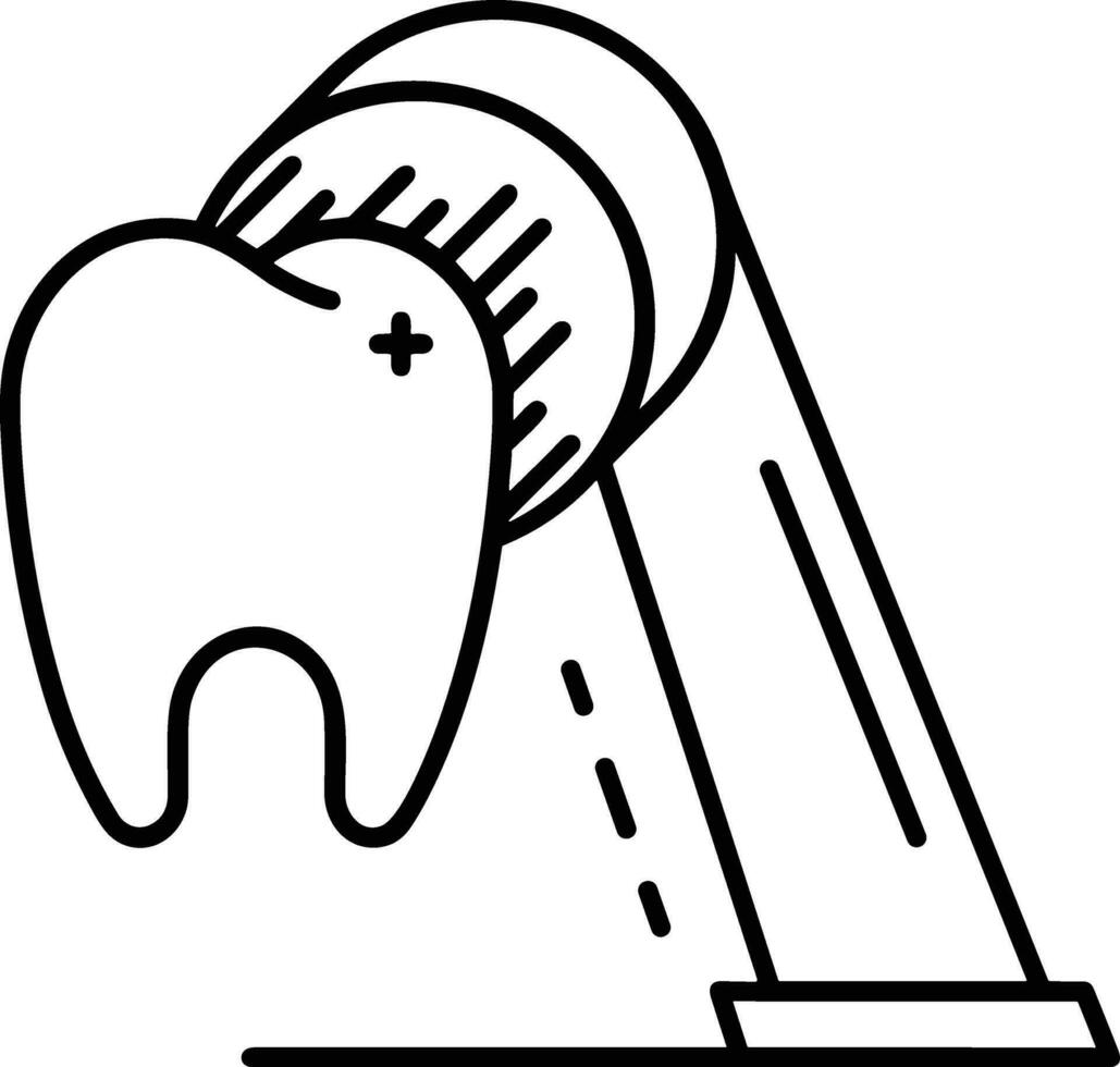 Tooth dentist icon symbol image vector. Illustration of the dental medicine symbol design graphic image vector