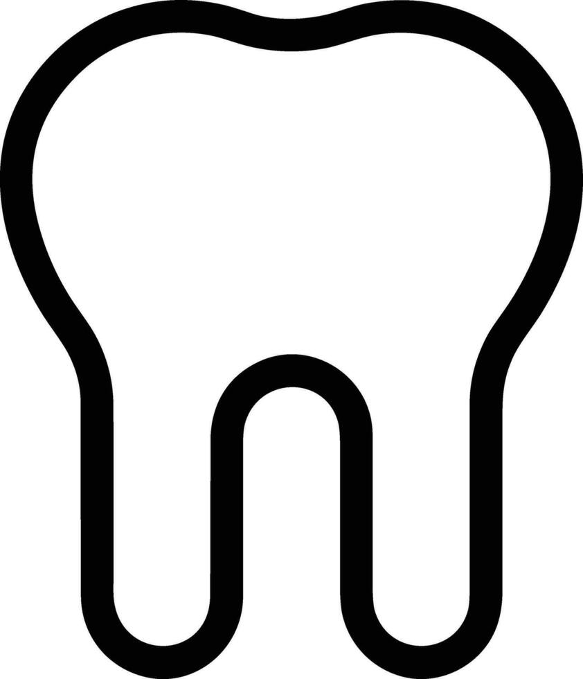 diente dentista icono símbolo imagen vector. ilustración de el dental medicina símbolo diseño gráfico imagen vector