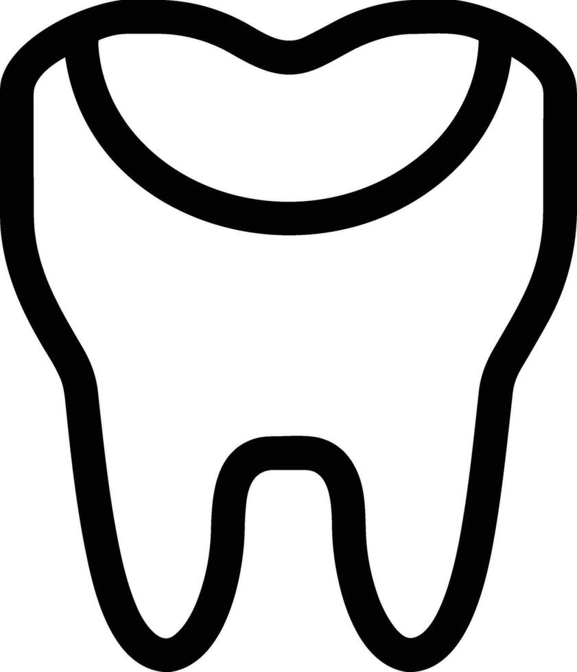 diente dentista icono símbolo imagen vector. ilustración de el dental medicina símbolo diseño gráfico imagen vector