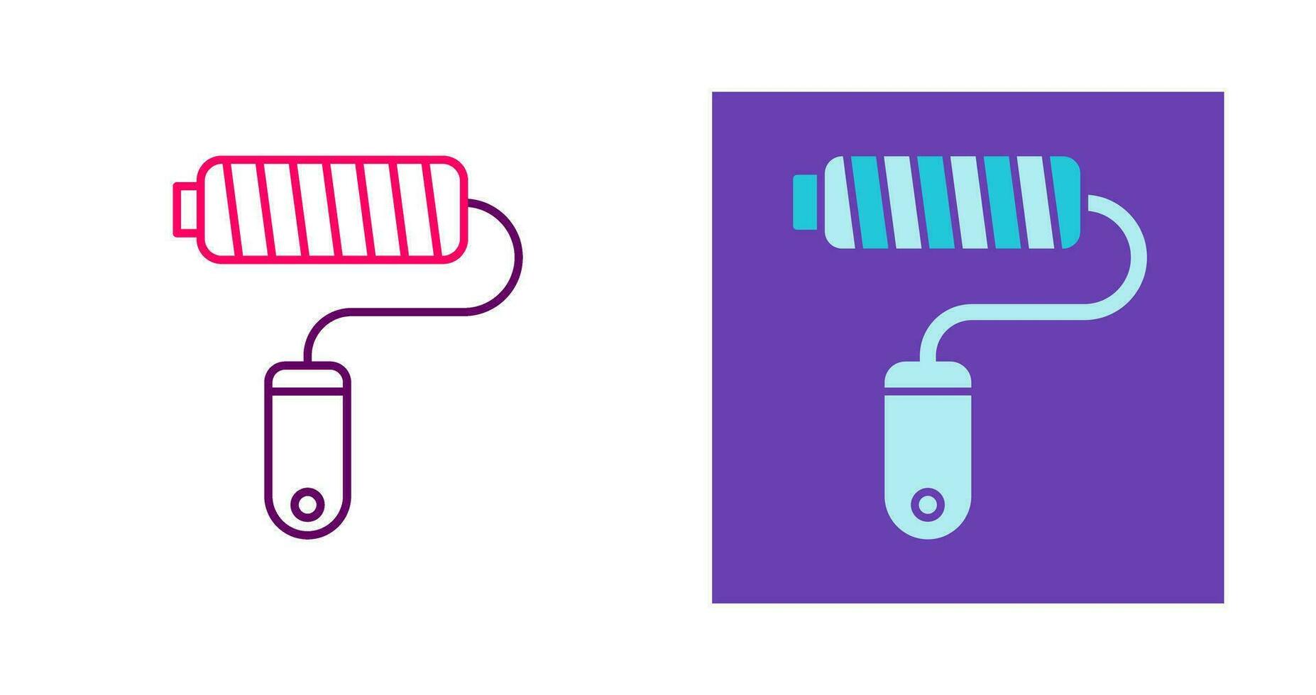 Painting Roller Vector Icon