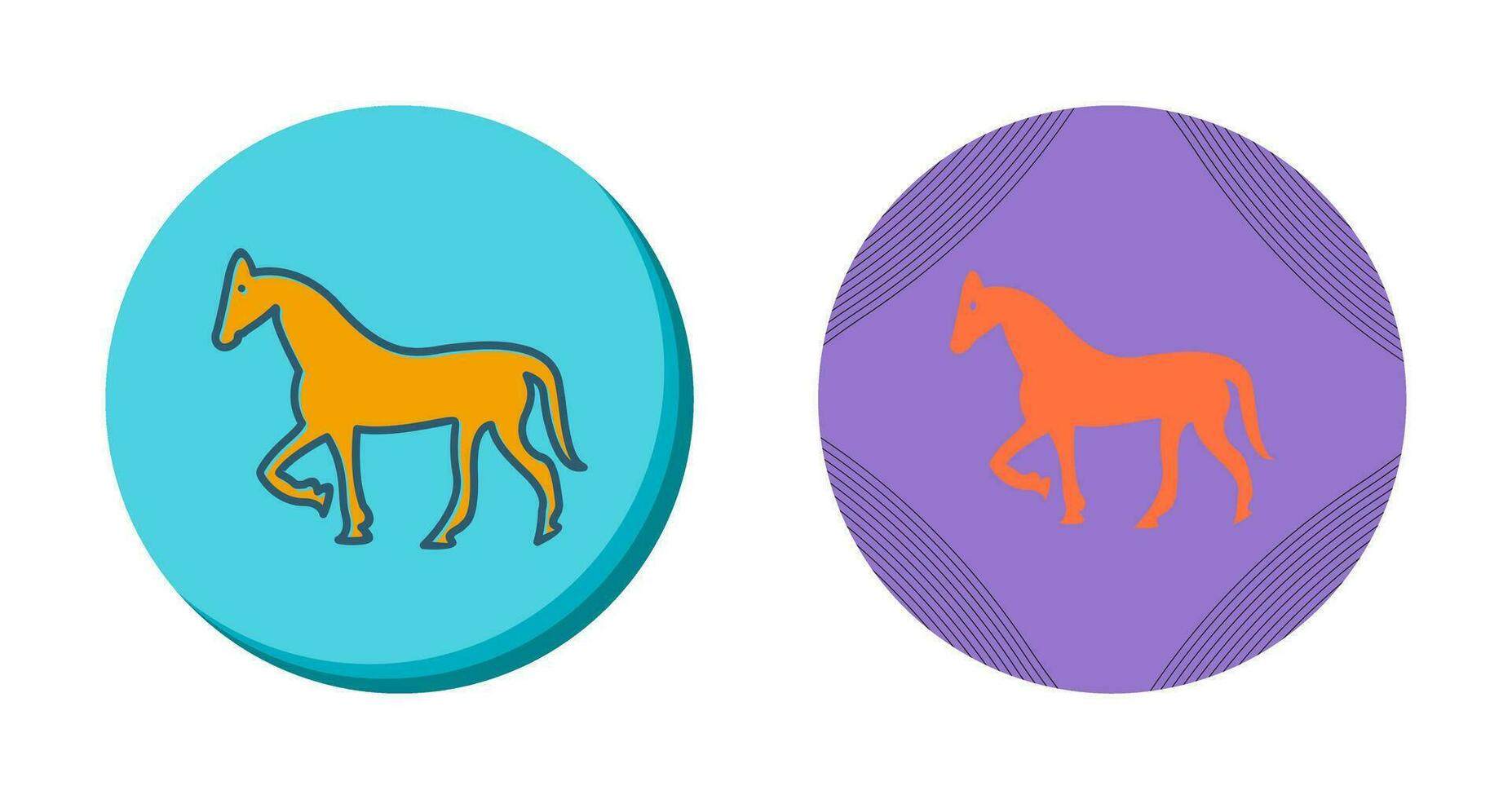 icono de vector de caballo