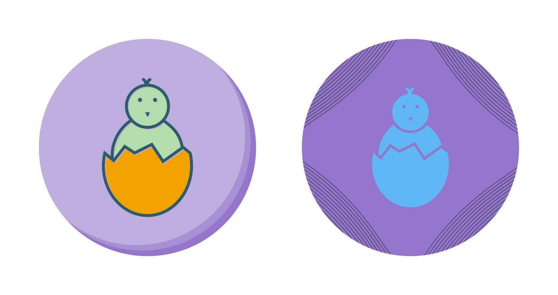 Hatched Egg Vector Icon