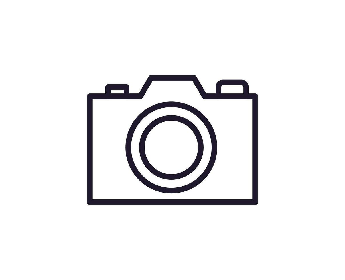 Device line icon on white background vector