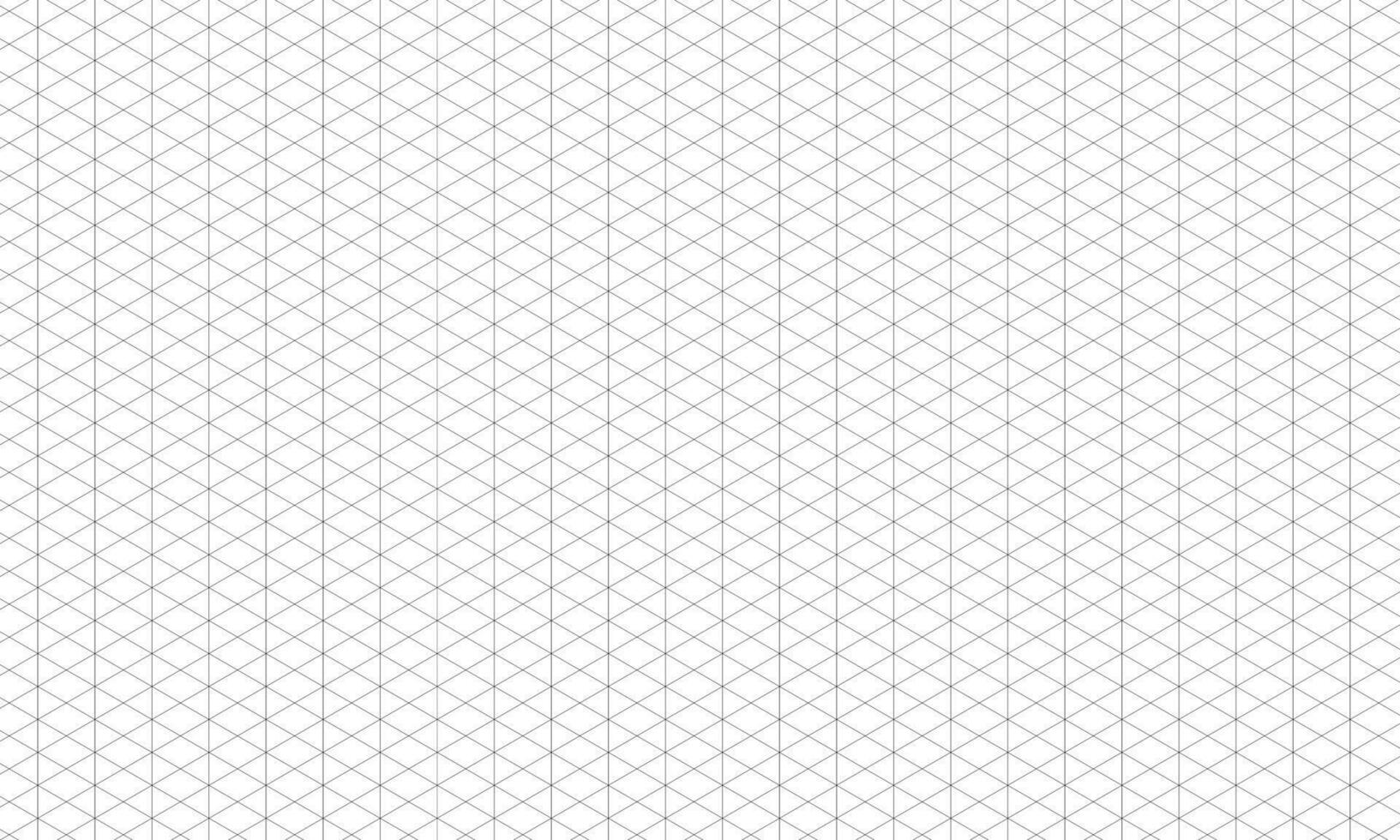 Isometric grid black. Template for your vector design.