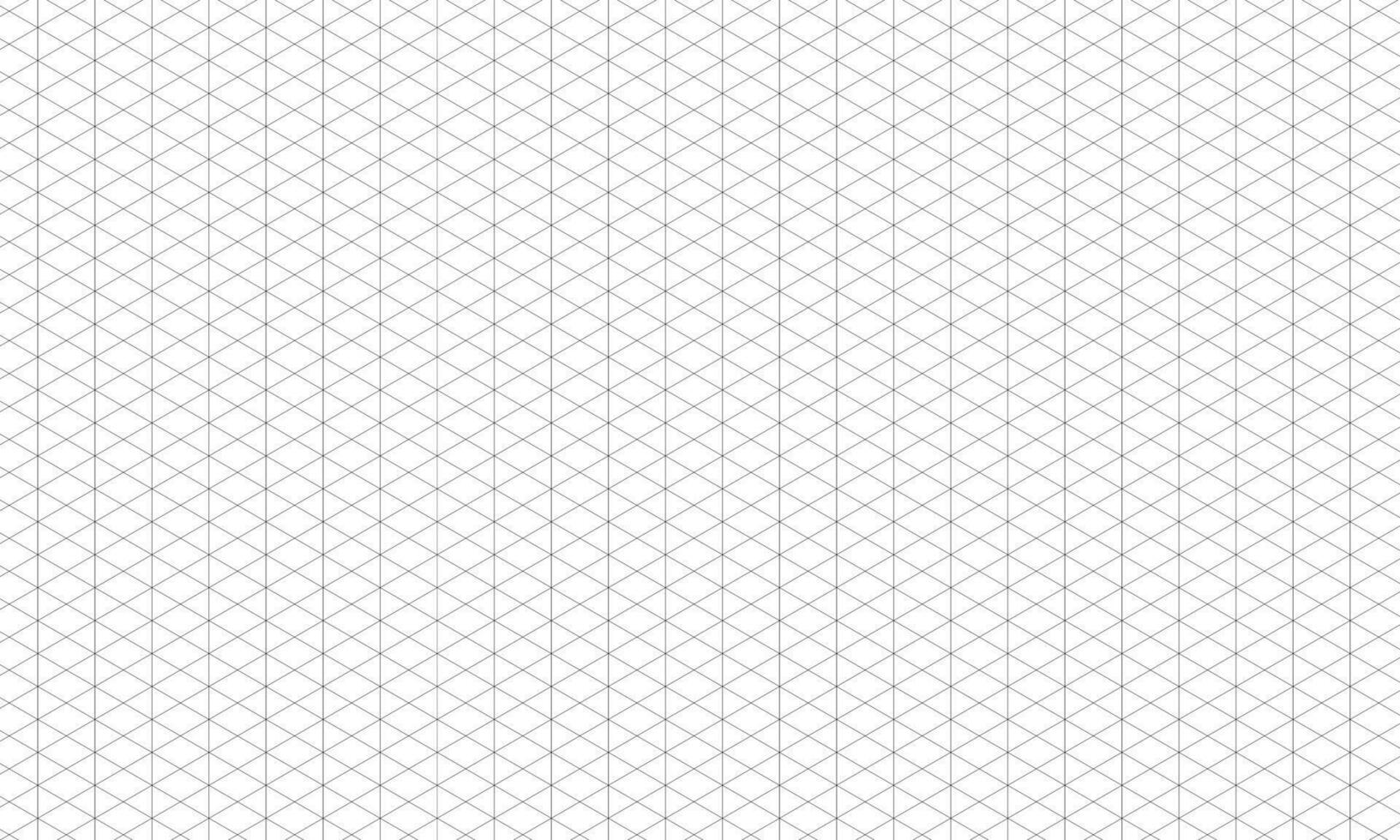 Isometric grid black. Template for your vector design.