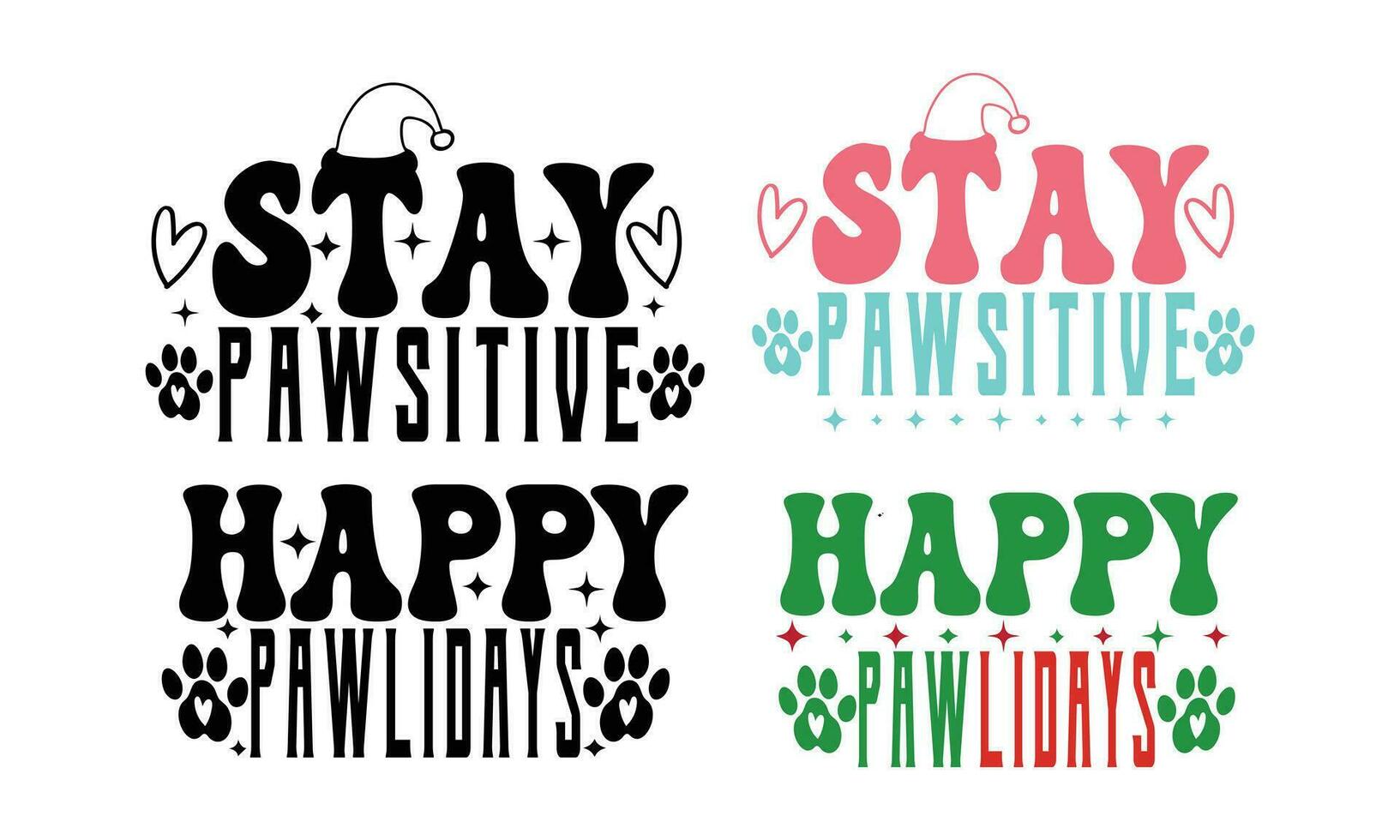 Happy pawladies t shirt Design. Dog lover design. vector