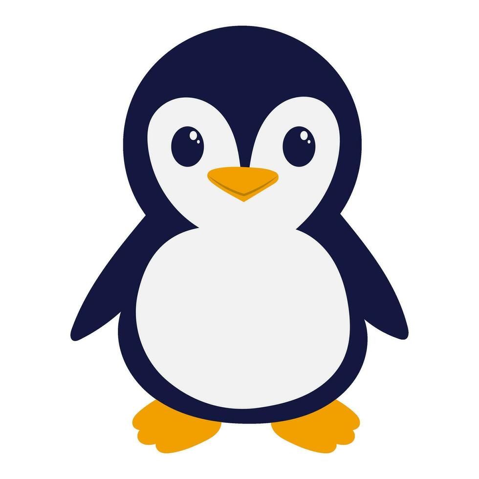 cute penguin vector illustration