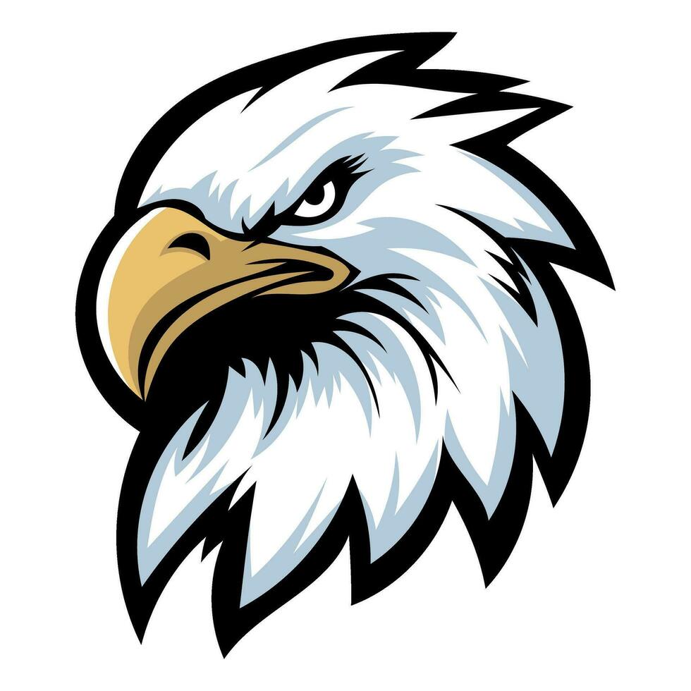 eagle mascot vector logo