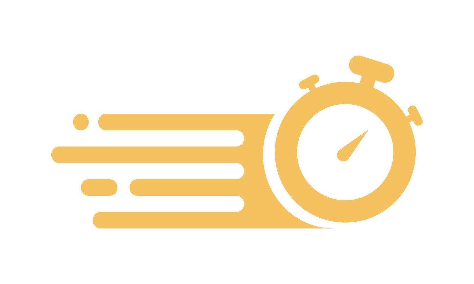 Logo for fast delivery. Isolated. illustration. vector