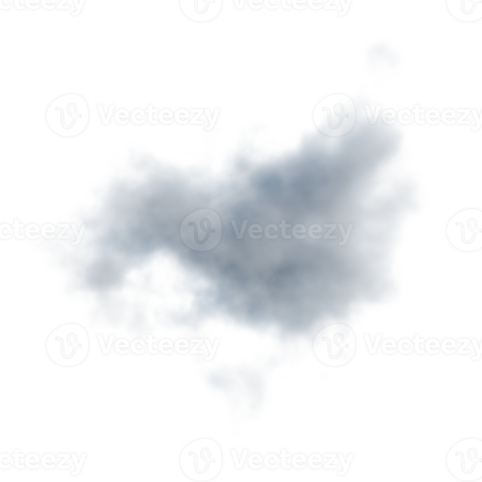 vit moln isolerat png