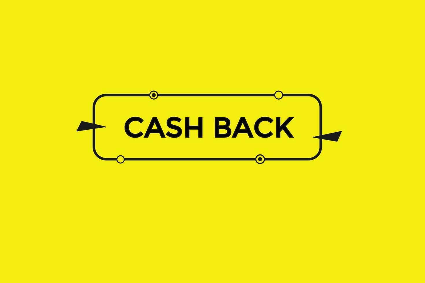 new cash back modern, website, click button, level, sign, speech, bubble  banner, vector