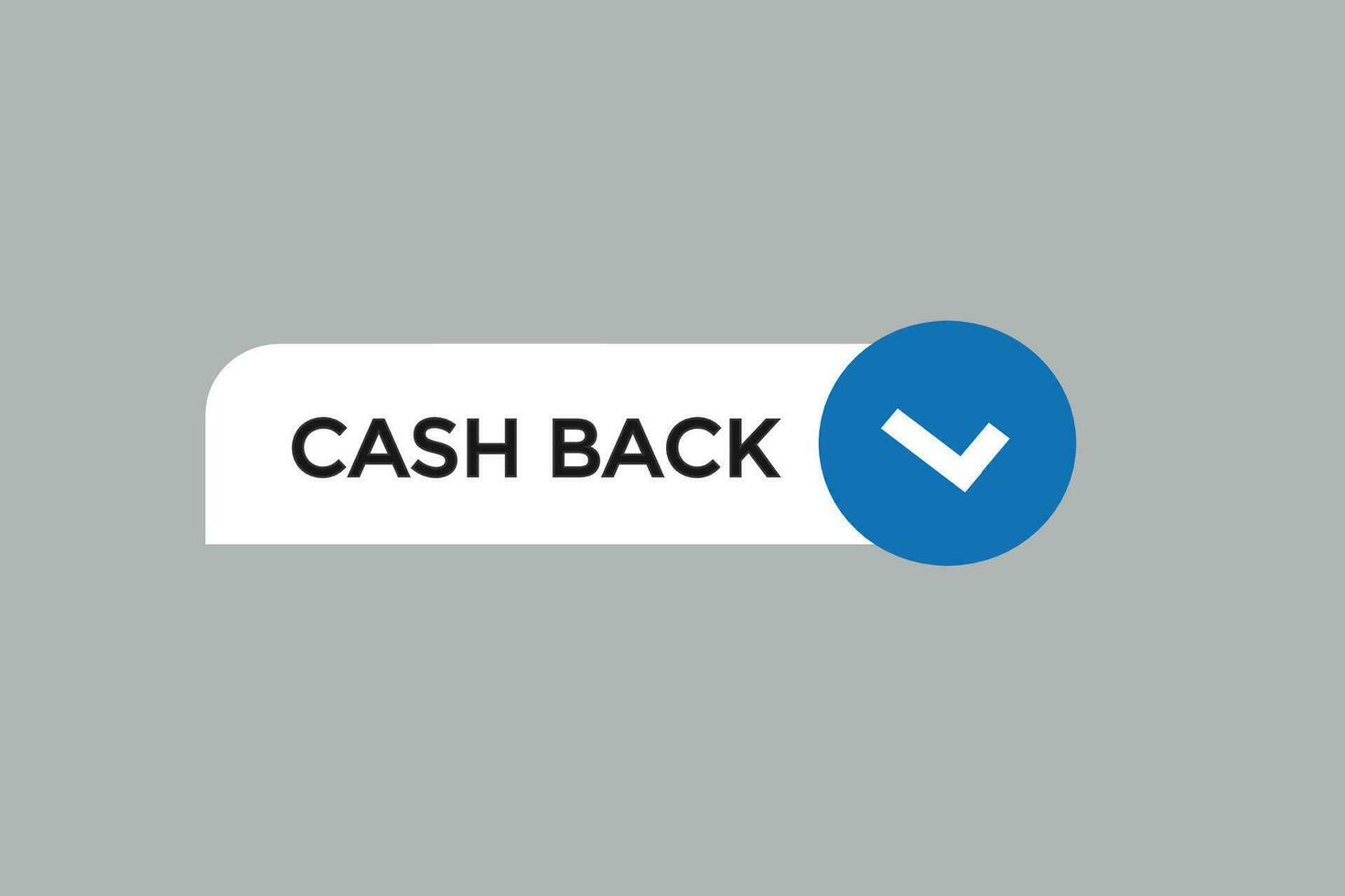 new cash back modern, website, click button, level, sign, speech, bubble  banner, vector