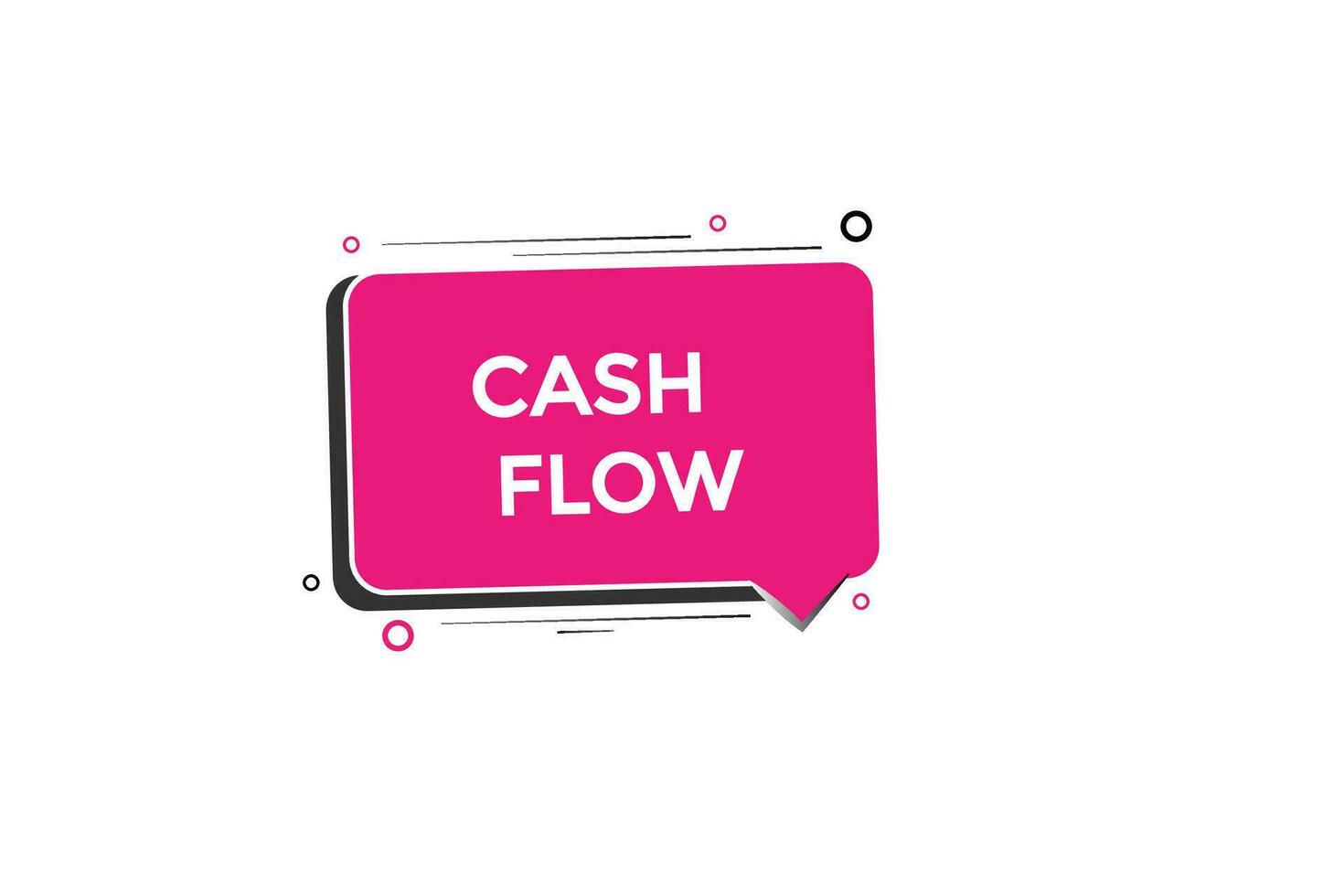 new cash flow modern, website, click button, level, sign, speech, bubble  banner, vector