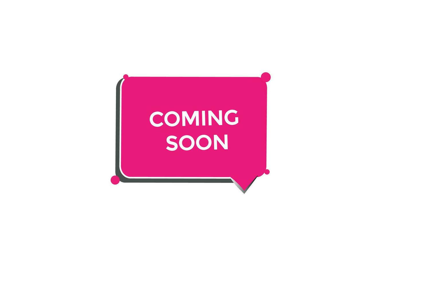 new coming soon modern, website, click button, level, sign, speech, bubble  banner, vector